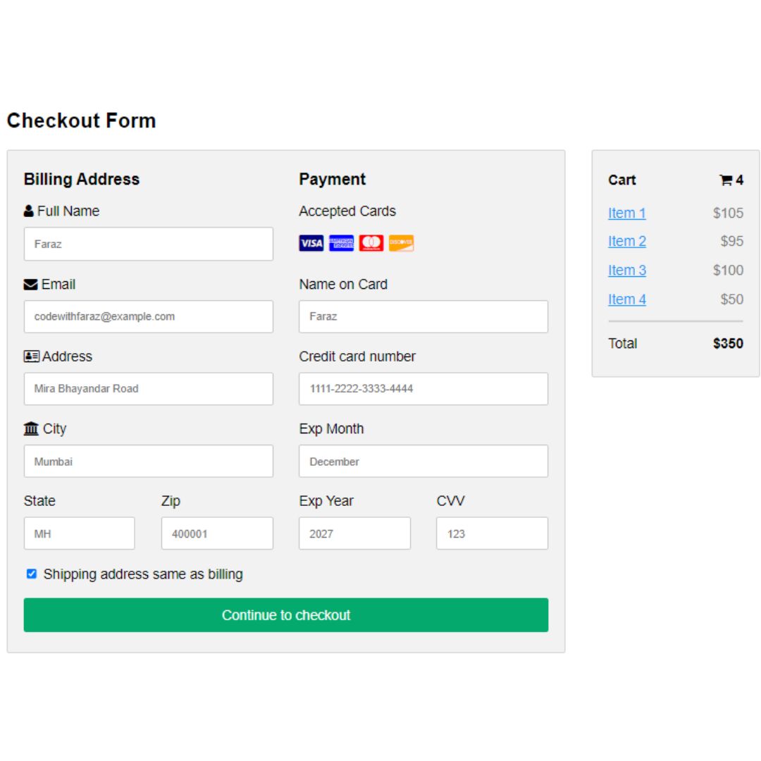 Dashboard UI